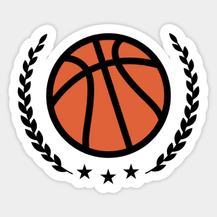 basketball championship icon Sticker